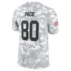 Youth Jerry Rice San Francisco 49ers Nike 2024 Salute to Service Retired Player Limited Jersey - Arctic Camo