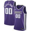 Sacramento Kings Nike 2020/21 Swingman Custom Jersey - Icon Edition - Purple
