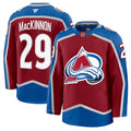 Nathan MacKinnon Colorado Avalanche  Home Premium Jersey - Burgundy/White/Navy