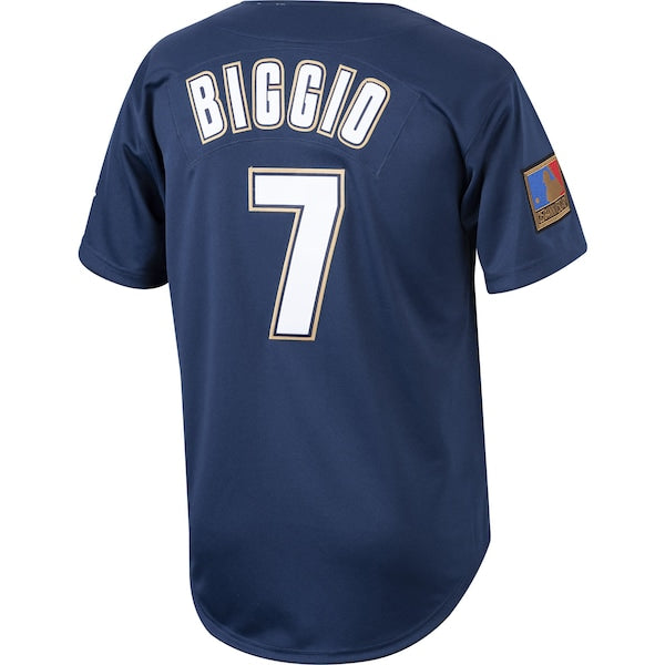 Craig Biggio Houston Astros Cooperstown Collection 1994 Authentic Jersey - Navy