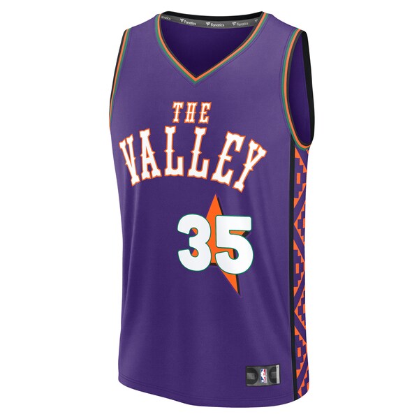 Kevin Durant Phoenix Suns  2024/25 Fast Break Player Jersey - City Edition - Purple