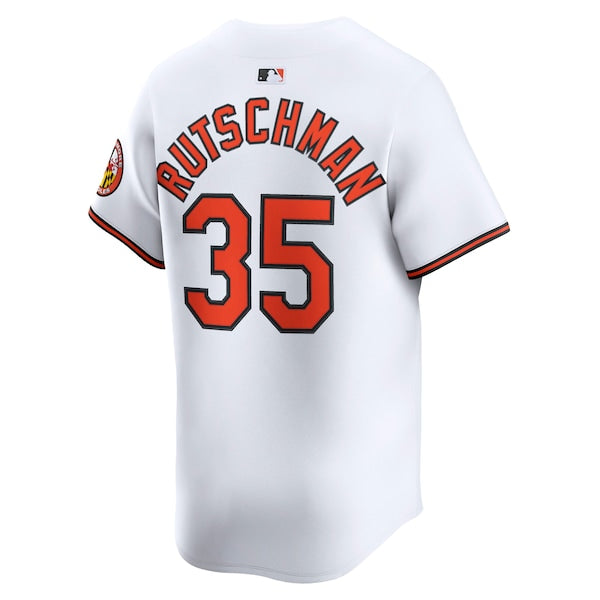 Adley Rutschman Baltimore Orioles Nike Home Limited Player Jersey - White/Black
