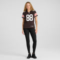 Jordan Akins Cleveland Browns Nike Women's  Game Jersey -  Brown