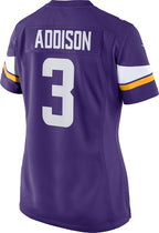 Jordan Addison Minnesota Vikings Nike Women's Team Game Jersey -  Purple