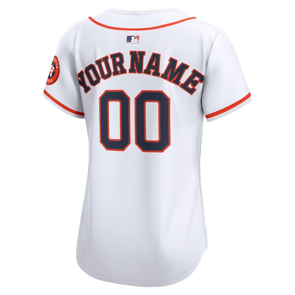 Houston Astros Nike Women's Home Limited Custom Jersey - White