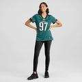 Moro Ojomo Philadelphia Eagles Nike Women's Team Game Jersey - Midnight Green
