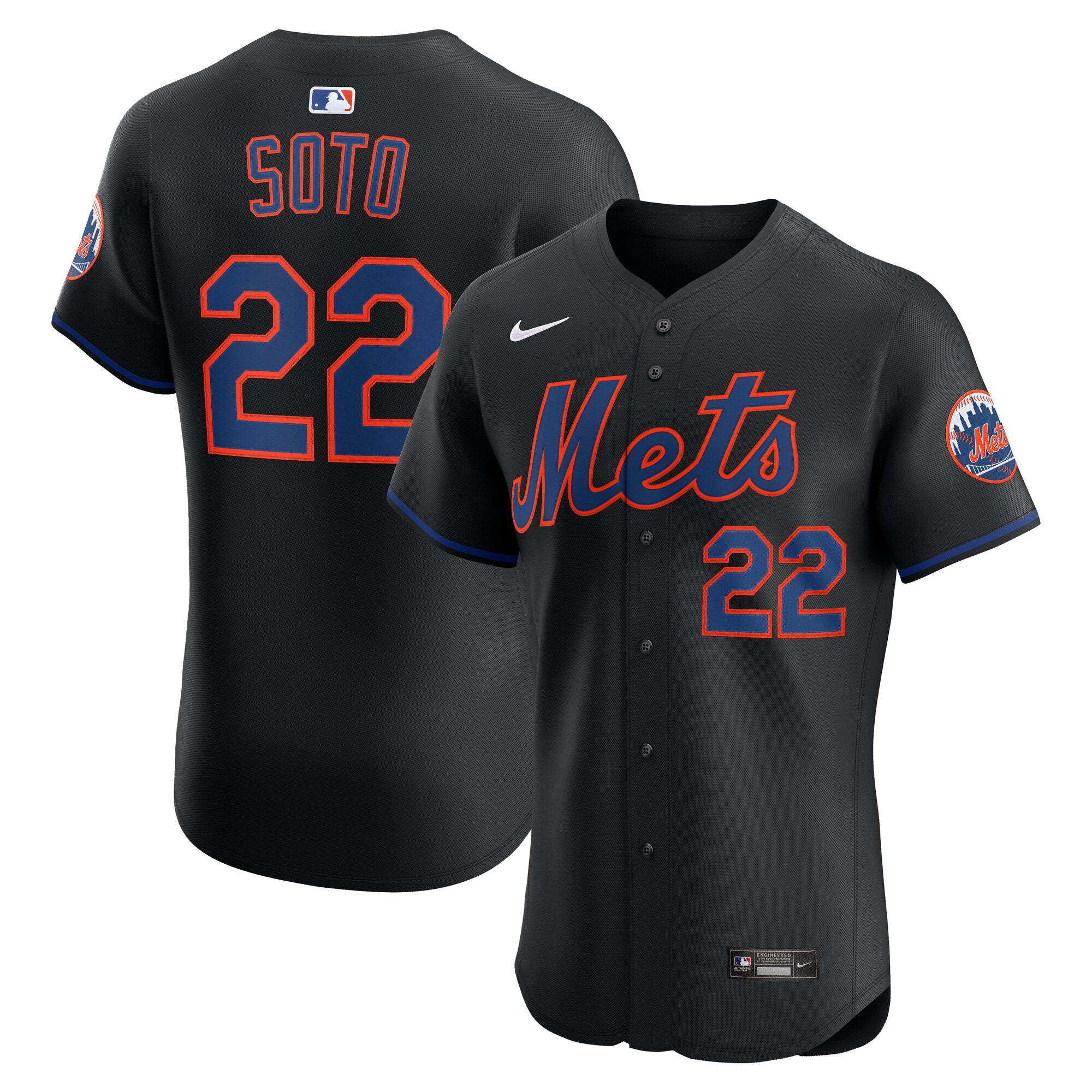 Juan Soto New York Mets Nike Home Elite Jersey - White/Black
