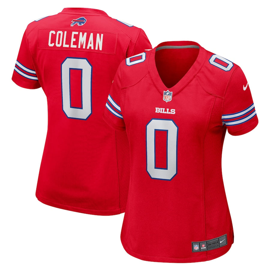 Keon Coleman Buffalo Bills Nike Women's Game Jersey -  Royal/Red