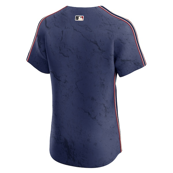 Cleveland Guardians Nike City Connect Elite Jersey - Navy