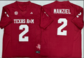Johnny Manziel NCAA Texas A&M Aggies  Adidas Vapor Limited Jersey