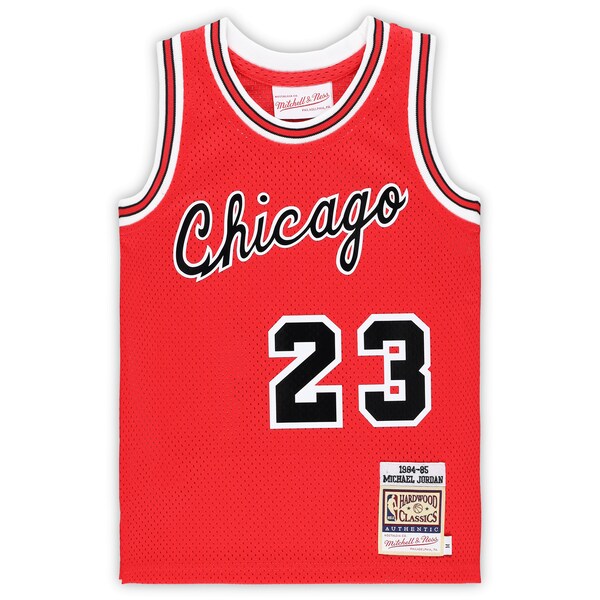 Michael Jordan Chicago Bulls Preschool Hardwood Classics 1984/85 Authentic Swingman Jersey - Red