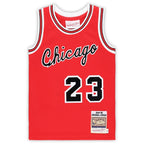 Michael Jordan Chicago Bulls Preschool Hardwood Classics 1984/85 Authentic Swingman Jersey - Red
