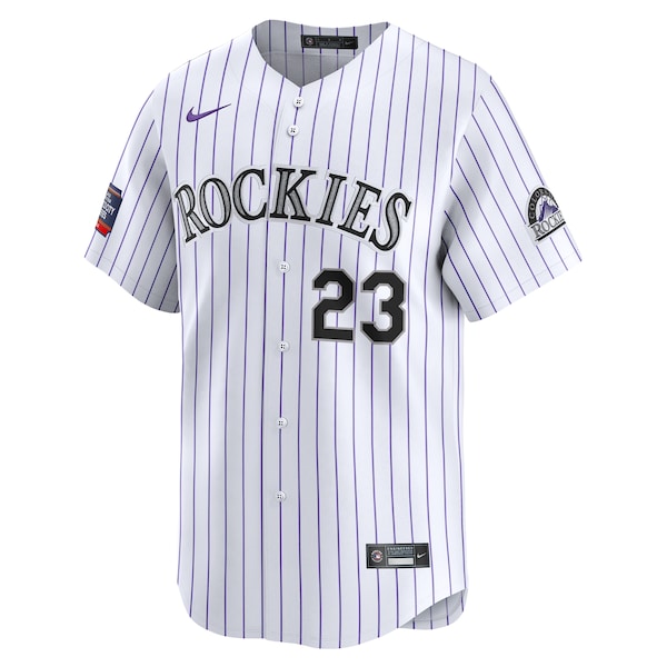 Kris Bryant Colorado Rockies Nike 2024 MLB World Tour Mexico City Series Home Limited Player Jersey - White