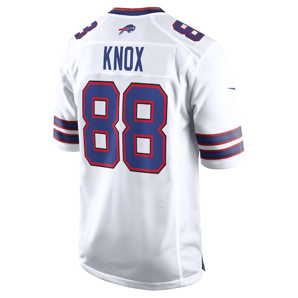 Dawson Knox Buffalo Bills Nike Away Game Player Jersey - White/Royal
