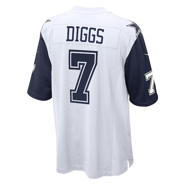 Trevon Diggs Dallas Cowboys Nike Alternate Game Jersey - White/Navy