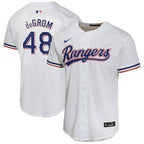 Jacob deGrom Texas Rangers Nike Youth Home Game Player Jersey - White
