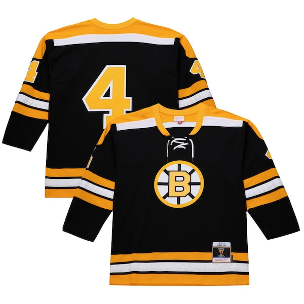 Bobby Orr Boston Bruins 1971-72 Power Play Jersey - Black