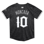 Yoan Moncada Chicago White Sox Nike Preschool City Connect Limited Player Jersey - Black