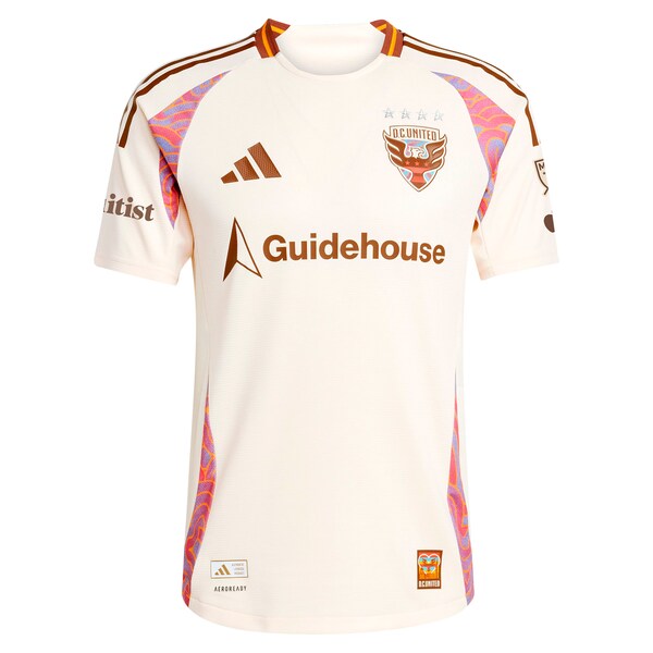 Lucas Bartlett D.C. United adidas 2025 The Soul Kit Authentic Player Jersey - Natural