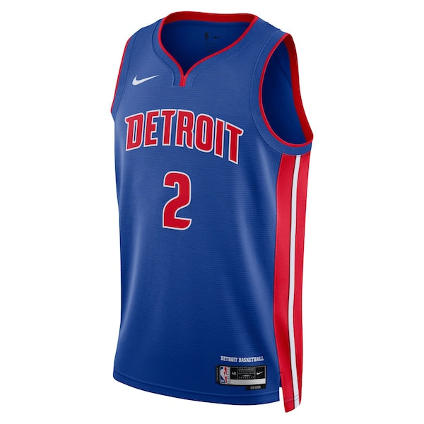 Cade Cunningham Detroit Pistons Nike Unisex Swingman Jersey - Icon Edition - Blue/White