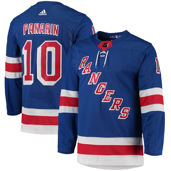 Artemi Panarin New York Rangers adidas Home Primegreen Authentic Player Jersey - Blue/Navy/White