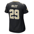Quincy Riley New Orleans Saints Nike Women's Team Game Jersey -  Black