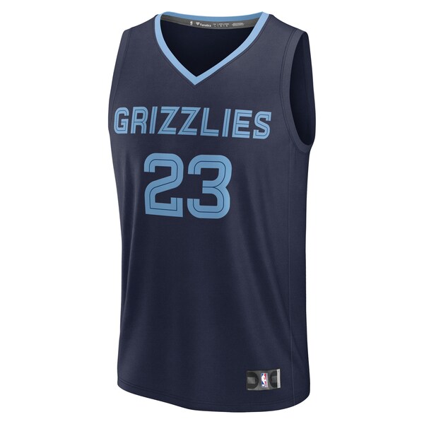 Cedric Coward Memphis Grizzlies  2025 NBA Draft First Round Pick Fast Break Replica Jersey - Icon Edition - Navy