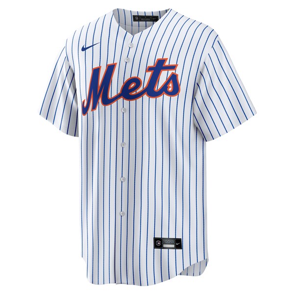New York Mets Nike #1 Groom Home Replica Jersey - White