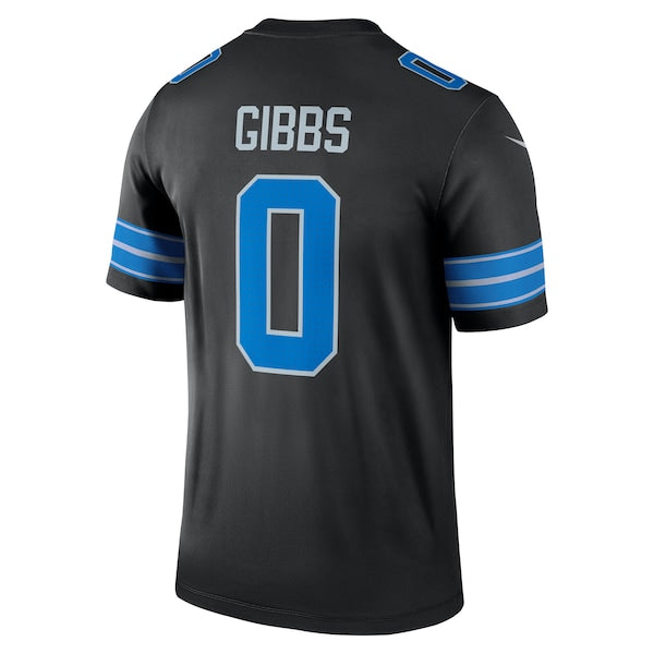 Jahmyr Gibbs Detroit Lions Nike 2nd Alternate Legend Jersey - Black