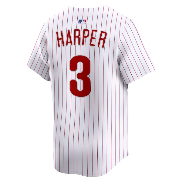 Bryce Harper Philadelphia Phillies Nike Home Limited Player Jersey - White