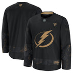Tampa Bay Lightning  2024 Military Appreciation Practice Jersey - Black