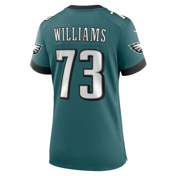 Cameron Williams Philadelphia Eagles Nike Women's Team Game Jersey - Midnight Green