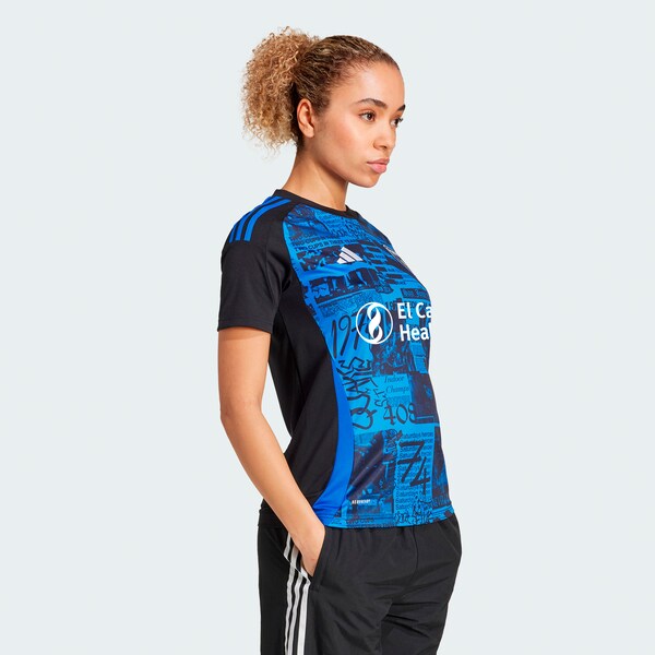 San Jose Earthquakes adidas Women's 2025 Headliner Replica Jersey - Black