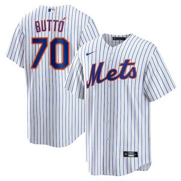 Jose Butto New York Mets Nike Home Replica Jersey - White