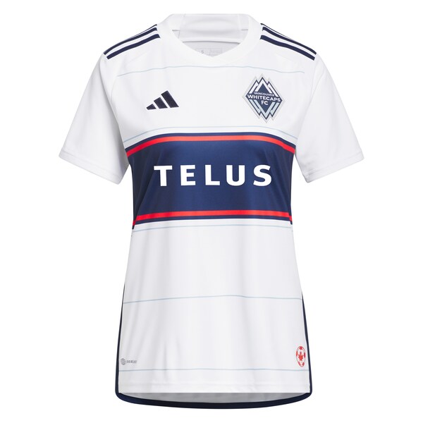 Andrés Cubas Vancouver Whitecaps FC adidas Women's 2024 Bloodlines Replica Player Jersey - White