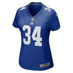 Elijah Riley New York Giants Nike Women's  Game Jersey -  Royal