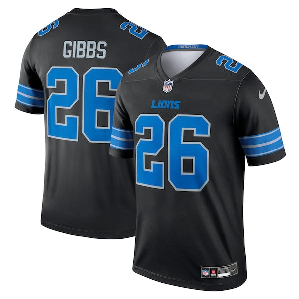 Jahmyr Gibbs Detroit Lions Nike Legend Jersey - Black
