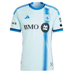 Giacomo Vrioni CF Montreal adidas 2024 Montréal Original Authentic Player Jersey - Light Blue