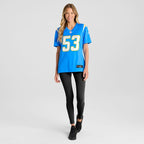 Del'Shawn Phillips Los Angeles Chargers Nike Women's Team Game Jersey -  Powder Blue