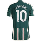 Marcus Rashford Manchester United adidas 2023/24 Away Authentic Player Jersey - Green/Red