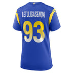Tuli Letuligasenoa Los Angeles Rams Nike Women's Game Jersey -  Royal