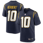 Justin Herbert Los Angeles Chargers Nike Alternate Game Jersey - Navy/Royal/White