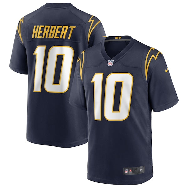 Justin Herbert Los Angeles Chargers Nike Alternate Game Jersey - Navy/Royal/White