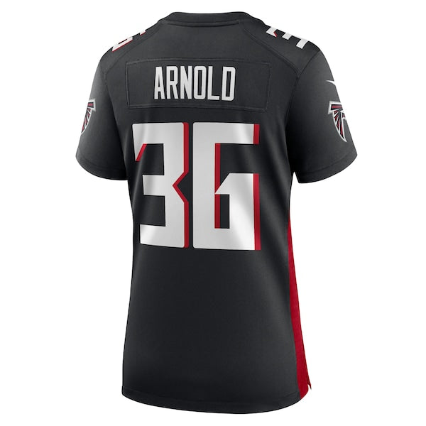 Grayland Arnold Atlanta Falcons Nike Women's Team Game Jersey -  Black