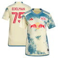 Daniel Edelman New York Red Bulls adidas Women's 2024 Daniel Patrick Kit Replica Jersey - Yellow