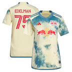 Daniel Edelman New York Red Bulls adidas Women's 2024 Daniel Patrick Kit Replica Jersey - Yellow