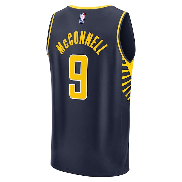 T.J. McConnell Indiana Pacers  Youth Fast Break Replica Player Jersey - Icon Edition - Navy