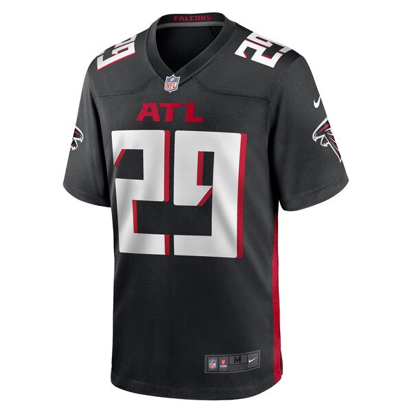 Micah Abernathy Atlanta Falcons Nike Team Game Jersey -  Black