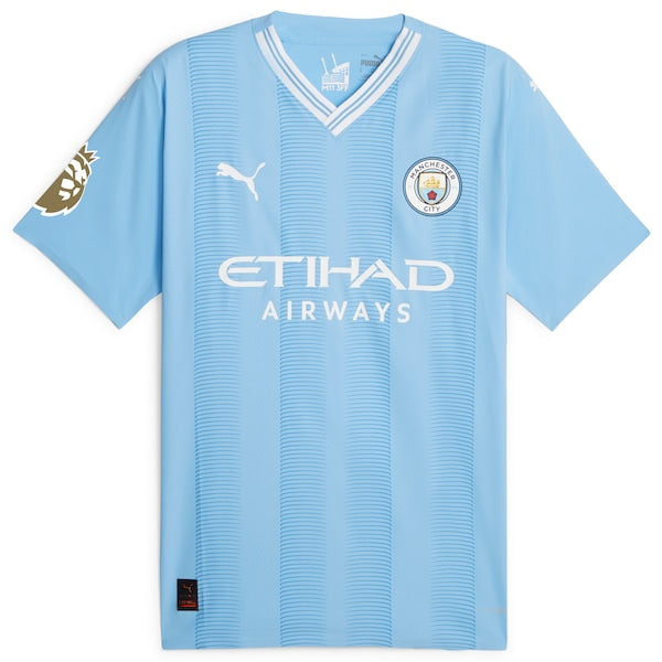 Jack Grealish Manchester City Puma 2023/24 Authentic Player Jersey - Sky Blue