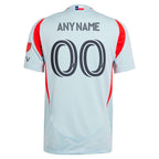 FC Dallas adidas 2025 The Inferno Kit Authentic Custom Jersey - Light Blue